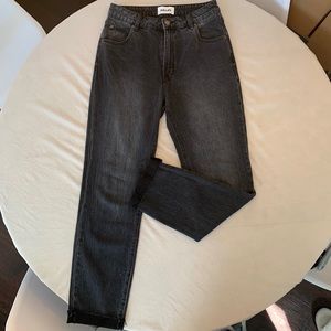Rollas Miller Mid High Rise Slim Jeans